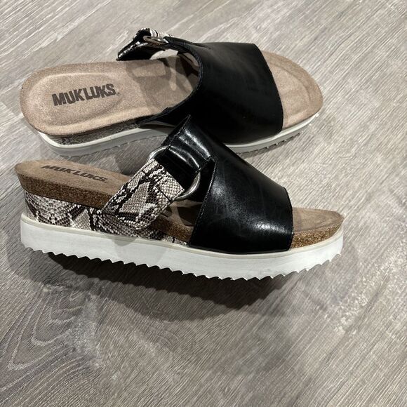 Muk Luks Shoes Sandals Women‎ Size 9 New - Picture 2 of 4